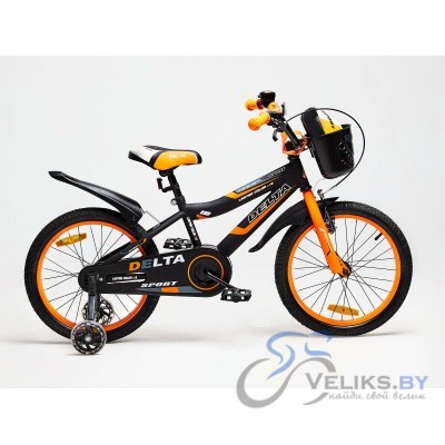 Велосипед детский Delta Sport 18" + шлем